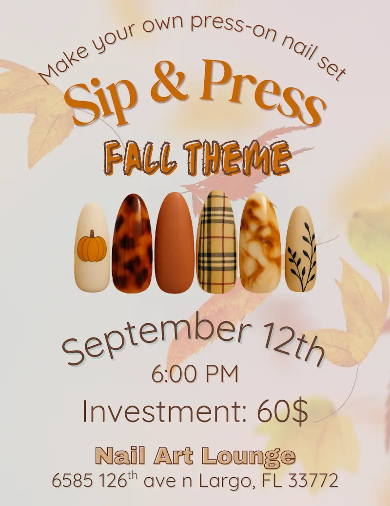 Sip and press event
