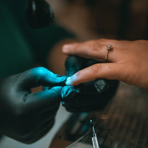 Manicure by Nail Art Lounge Largo FL